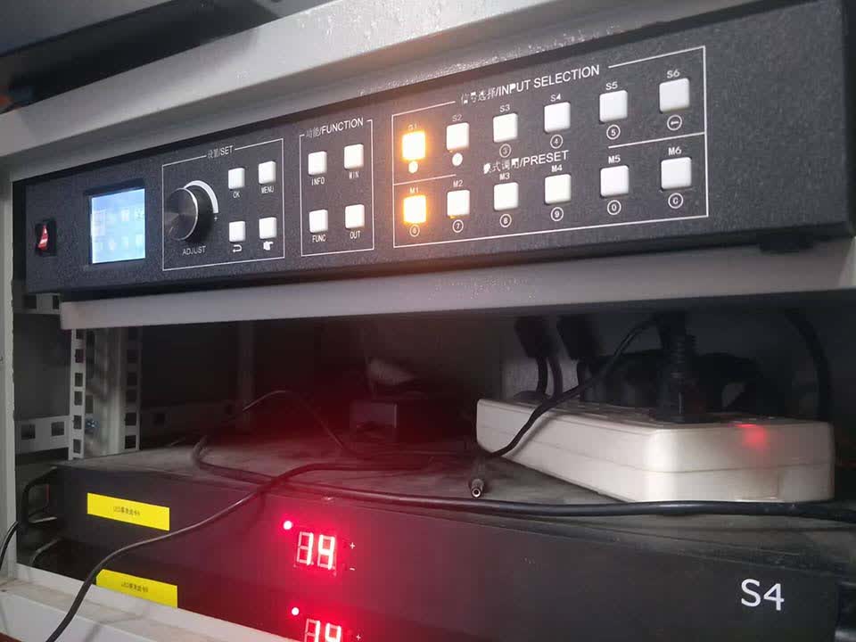 一楼会议室设备操作